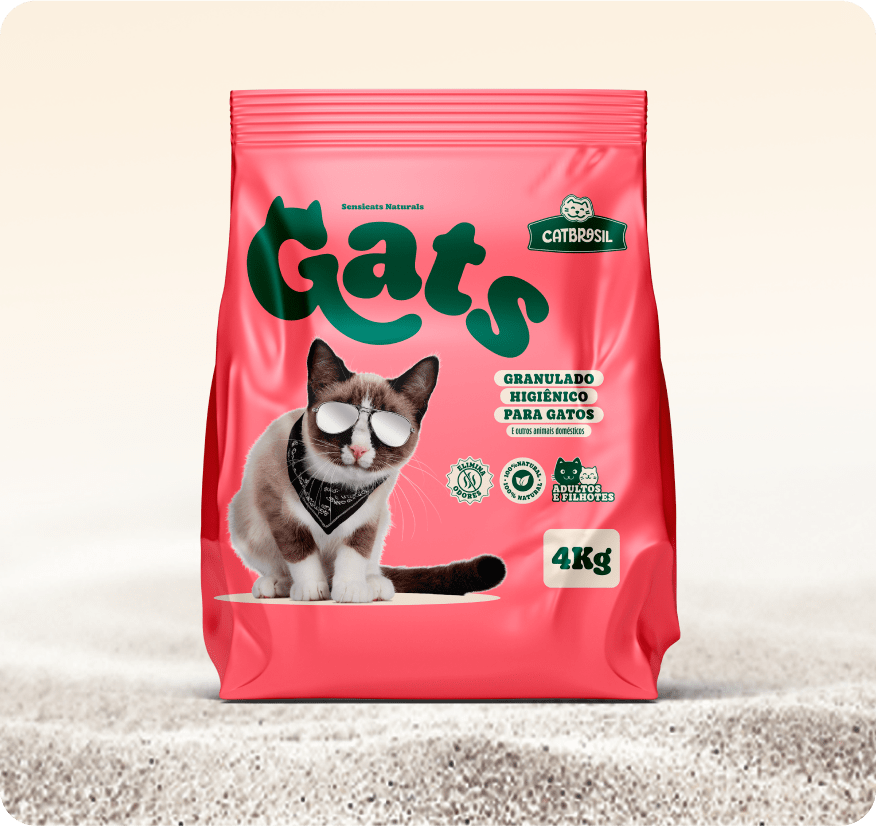 Granulado Higiênico para Gatos